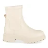 Bottines BEIGE Fille Motif Uni Fermeture éclair