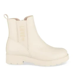 Bottines BEIGE Fille Motif Uni Fermeture éclair