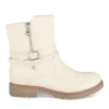 Bottines BEIGE Fille Motif Perle Fermeture éclair
