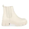 Bottines BEIGE Fille Motif Uni Fermeture éclair