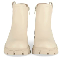 Bottines BEIGE Fille Motif Uni A Enfiler