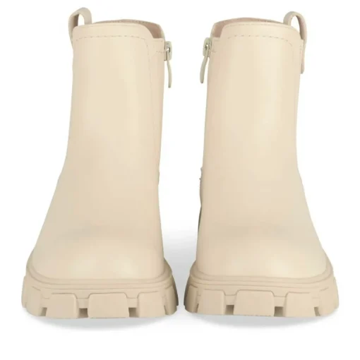 Bottines BEIGE Fille Motif Uni A Enfiler