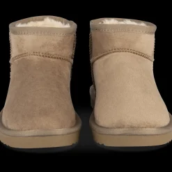 Bottines BEIGE Fille Motif Uni A Enfiler