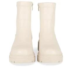 Bottines BEIGE Fille Motif Uni Fermeture éclair
