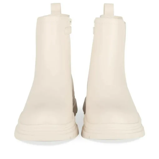 Bottines BEIGE Fille Motif Uni A Enfiler