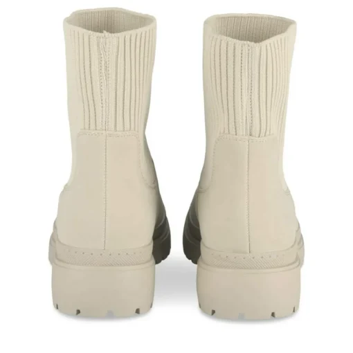 Bottines BEIGE Fille Motif Uni A Enfiler
