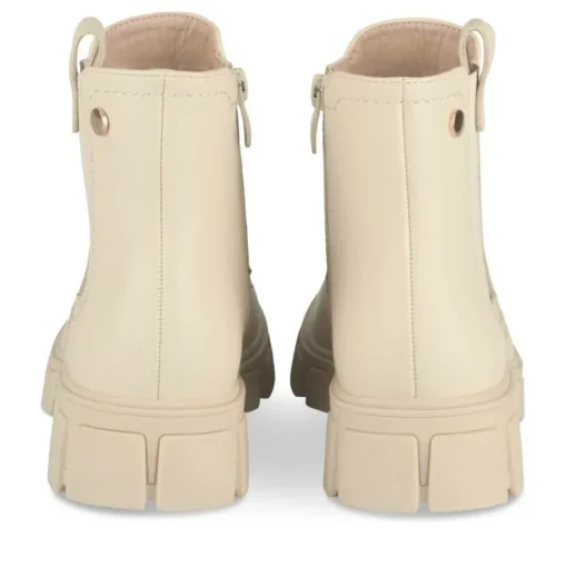 Bottines BEIGE Fille Motif Uni A Enfiler