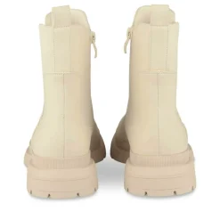 Bottines BEIGE Fille Motif Uni Fermeture éclair