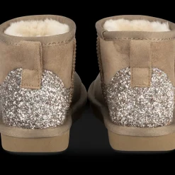 Bottines BEIGE Fille Motif Uni A Enfiler