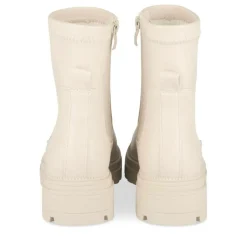 Bottines BEIGE Fille Motif Uni Fermeture éclair