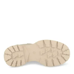 Bottines BEIGE Fille Motif Uni Fermeture éclair