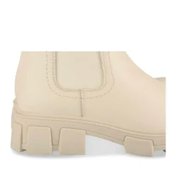 Bottines BEIGE Fille Motif Uni A Enfiler