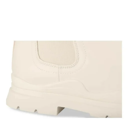 Bottines BEIGE Fille Motif Uni A Enfiler