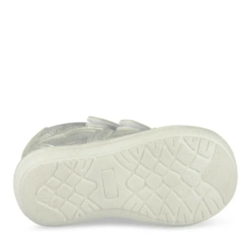 Bottines Bottines ARGENT Fille Motif Coeurs Scratch