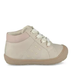 Bottines Bottines BEIGE Fille Motif Iridescent Elastique