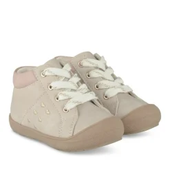 Bottines Bottines BEIGE Fille Motif Iridescent Elastique