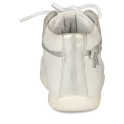 Bottines Bottines BLANC Fille CUIR Lacets