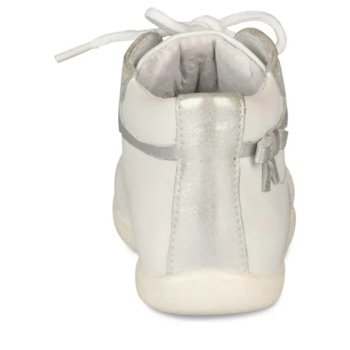 Bottines Bottines BLANC Fille CUIR Lacets