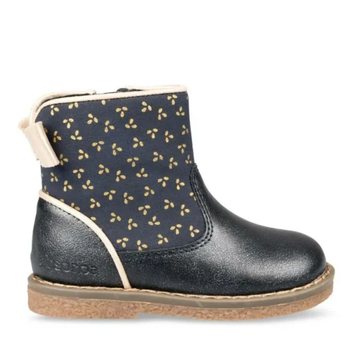 Bottines Bottines BLEU Fille Motif Uni Fermeture éclair