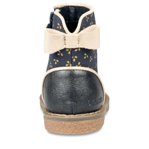 Bottines Bottines BLEU Fille Motif Uni Fermeture éclair