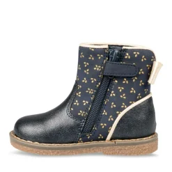 Bottines Bottines BLEU Fille Motif Uni Fermeture éclair