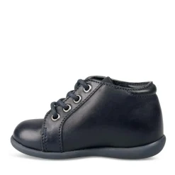 Bottines Bottines MARINE Garçon CUIR Motif Uni Lacets