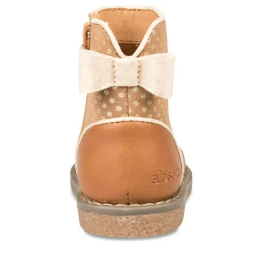 Bottines Bottines MARRON Fille Motif Uni Fermeture éclair