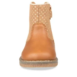 Bottines Bottines MARRON Fille Motif Uni Fermeture éclair