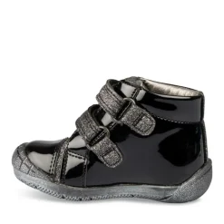 Bottines Bottines NOIR Fille Motif Uni Scratch