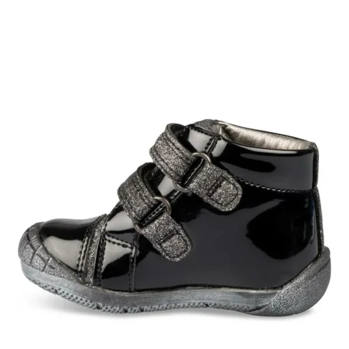 Bottines Bottines NOIR Fille Motif Uni Scratch