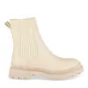 Bottines Chelsea BEIGE Femme Motif Uni A Enfiler