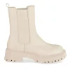 Bottines Chelsea BEIGE Femme Motif Uni Elastique