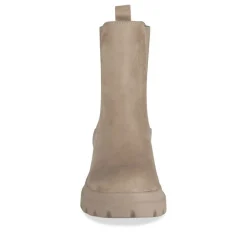 Bottines Chelsea BEIGE Femme Motif Uni A Enfiler