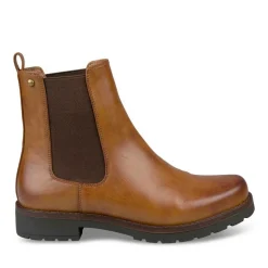 Bottines Chelsea COGNAC Femme Motif Uni A Enfiler