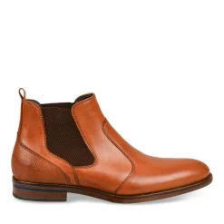 Bottines Chelsea COGNAC Homme CUIR