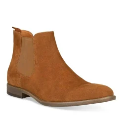 Bottines Chelsea COGNAC Homme CUIR Elastique