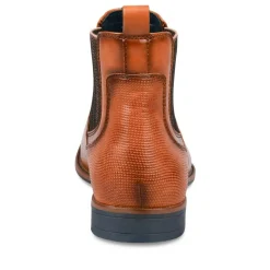 Bottines Chelsea COGNAC Homme Elastique