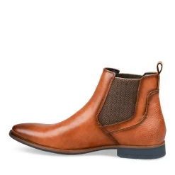 Bottines Chelsea COGNAC Homme Elastique