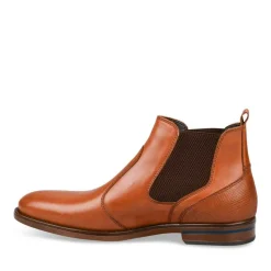 Bottines Chelsea COGNAC Homme CUIR