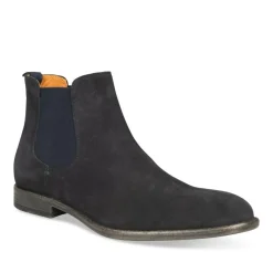 Bottines Chelsea MARINE Homme CUIR Elastique