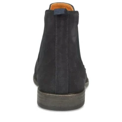 Bottines Chelsea MARINE Homme CUIR Elastique
