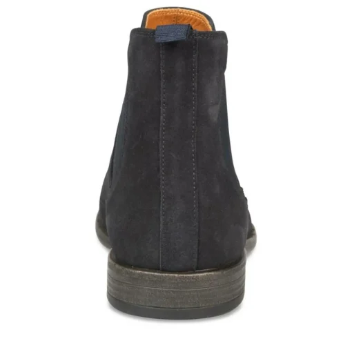 Bottines Chelsea MARINE Homme CUIR Elastique