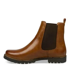 Bottines Chelsea MARRON Femme Elastique