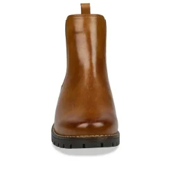 Bottines Chelsea MARRON Femme Elastique