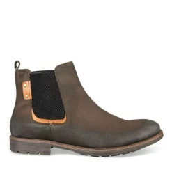 Bottines Chelsea MARRON Homme A Enfiler