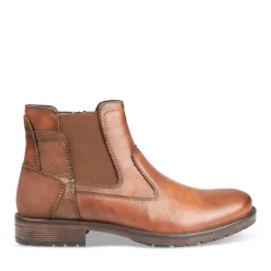 Bottines Chelsea MARRON Homme Fermeture éclair