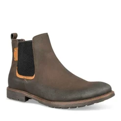 Bottines Chelsea MARRON Homme A Enfiler
