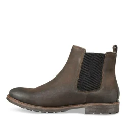 Bottines Chelsea MARRON Homme A Enfiler