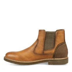 Bottines Chelsea MARRON Homme Elastique