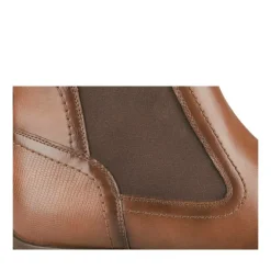 Bottines Chelsea MARRON Homme Motif Uni A Enfiler